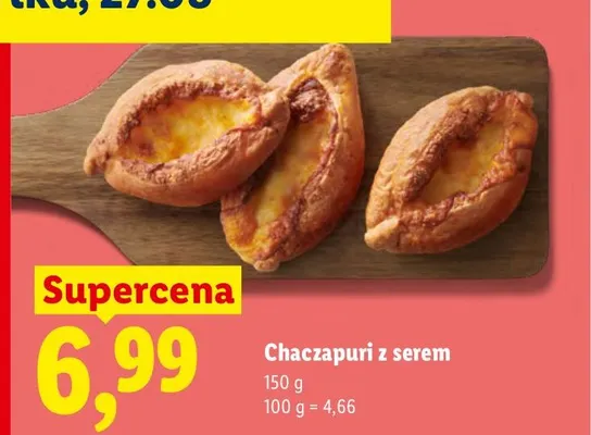 Chaczapuri z serem promocja w Lidl