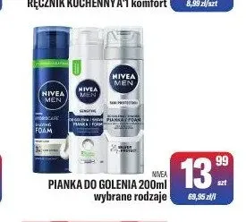 Pianka do golenia Nivea promocja w Tomi Markt
