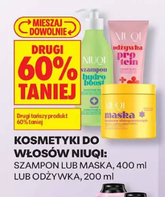 Szampon do włosów Niuqi Hydro Boost promocja w Biedronka