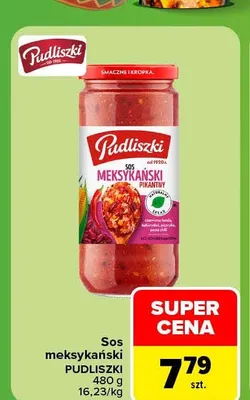 Sos meksykański Pudliszki promocja w Carrefour