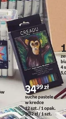 Suche pastele w kredce Creadu 12 szt. promocja w Empik