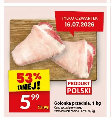 Golonka przednia promocja w Twój Market