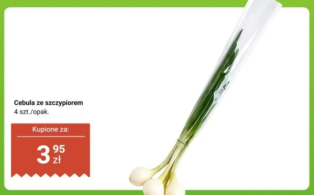 Cebula ze szczypiorem promocja w Dino