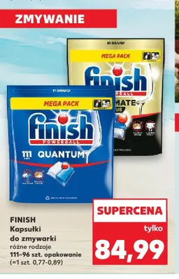 Kapsułki do zmywarki Finish Powerball Ultimate promocja w Kaufland