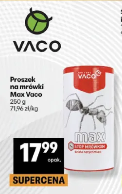 Proszek na mrówki Max Vaco promocja w Delikatesy Centrum