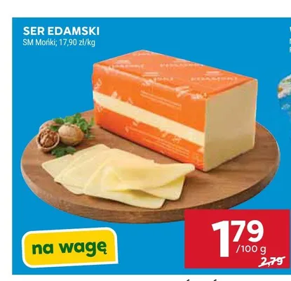 Ser Edamski SM Mońki promocja w Stokrotka