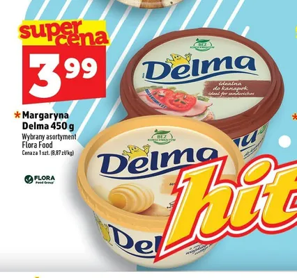 Margaryna Delma o smaku wiejskim promocja w TOPAZ