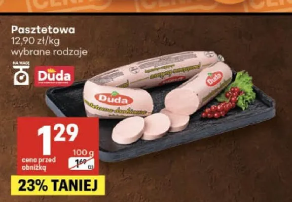 Pasztetowa Duda promocja w Delikatesy Centrum