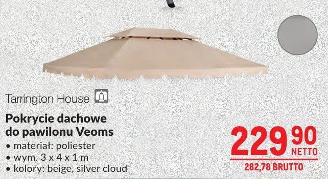 Pokrycie dachowe do pawilonu Veoms promocja w Makro