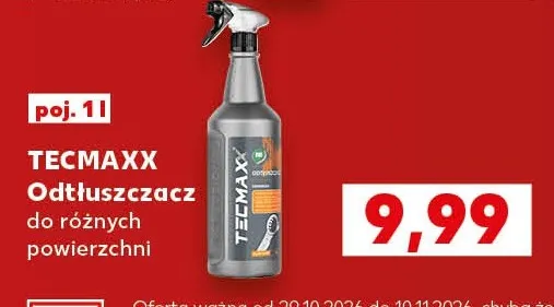 Odtłuszczacz do różnych powierzchni Tecmaxx promocja w Kaufland