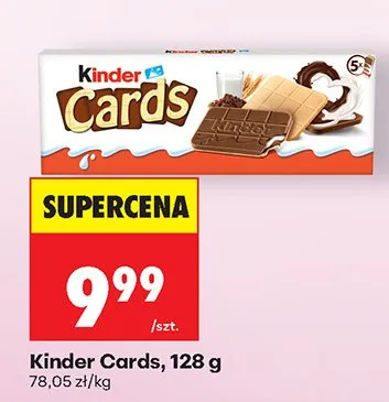 Ciastka Cards promocja w Biedronka
