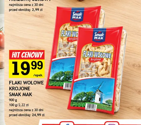 Flaki wołowe krojone Smak Mak promocja w Gram Market