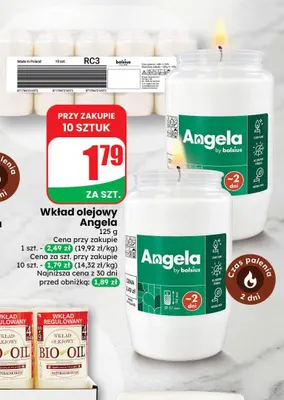 Wkład olejowy Angela promocja w Dino