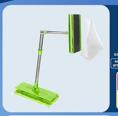 Mop do mokrych ściereczek Easy Clean Sleepy promocja w Carrefour