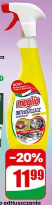 Płyn do odtłuszczania Meglio promocja w Dino