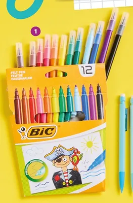 Flamastry BIC promocja w Biedronka