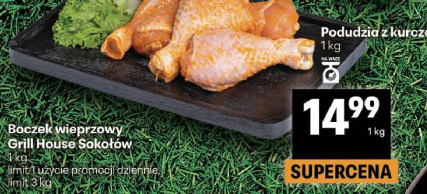 Podudzia z kurczaka grill promocja w Delikatesy Centrum
