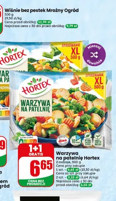 Warzywa na patelnię Hortex promocja w Dino