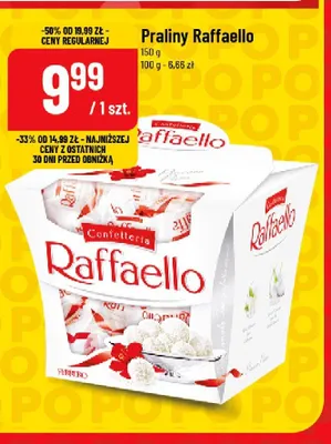 Praliny Raffaello promocja w POLOmarket