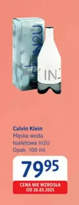 Woda toaletowa Calvin Klein In2U męska promocja w Drogerie DM