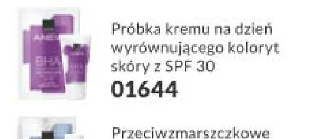 Krem na dzień wyrównujący koloryt skóry z SPF 30 Anew próbka promocja w AVON