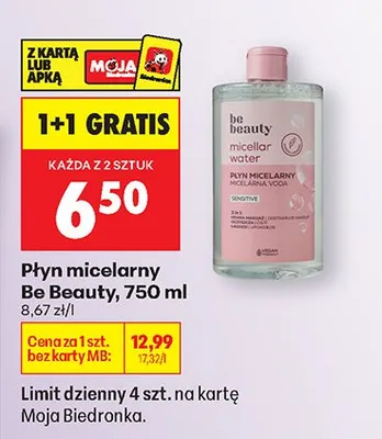 Płyn micelarny promocja w Biedronka