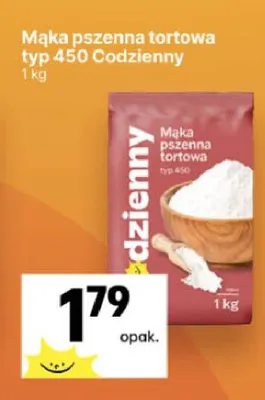 Mąka pszenna tortowa typ 450 Codzienny promocja w Delikatesy Centrum