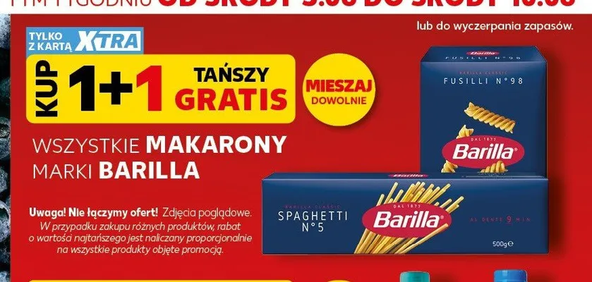 Makaron gnocchi Barilla promocja w Kaufland