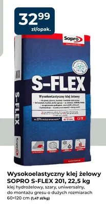 Wysokoelastyczny klej żelowy Sopro S-FLEX 201 promocja w PSB Mrówka