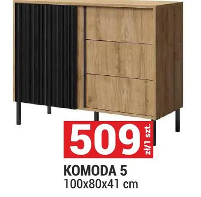 Komoda 5 promocja w Merkury Market