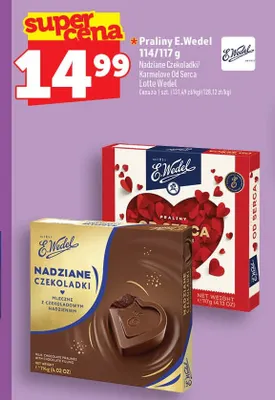 Praliny E.Wedel Karmelove Od Serca promocja w TOPAZ