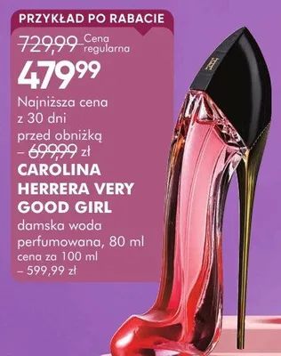 Perfumy Carolina Herrera Very Good Girl damska woda perfumowana promocja w Makro