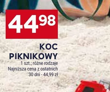 Koc piknikowy promocja w Stokrotka