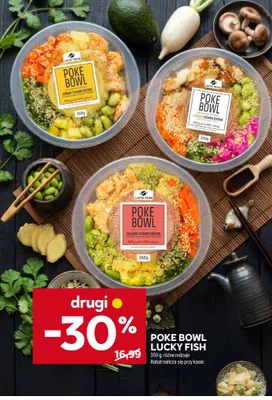 Poke Bowl Lucky Fish Shrimp Vitamin Edition promocja w Stokrotka