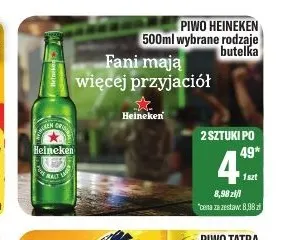 Piwo Heineken promocja w Tomi Markt