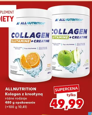 Kolagen z kreatyną jabłkowy Allnutrition promocja w Kaufland
