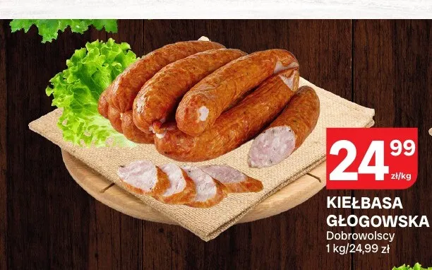 Kiełbasa Głogowska Dobrowolscy promocja w Chorten
