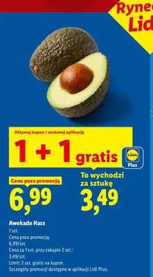 Awokado Hass promocja w Lidl