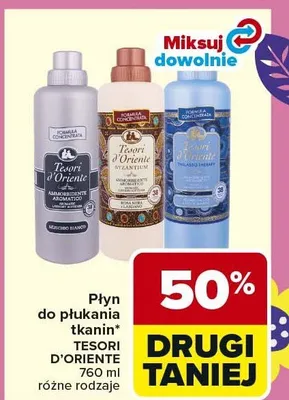 Płyn do płukania tkanin promocja w Carrefour