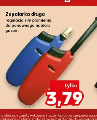 Zapalarka długa promocja w Kaufland