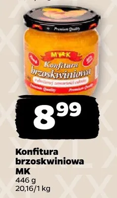Konfitura brzoskwiniowa promocja w Netto