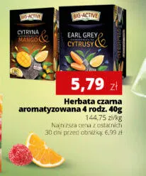 Herbata czarna aromatyzowana Big-Active promocja w Torimpex Toruńska Sieć Sklepów Spożywczych