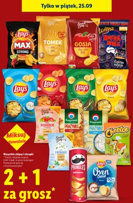 Chipsy Lay's Max Strong Chilli & Lime promocja w Lidl