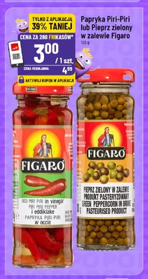 Papryka Piri-Piri w occie Figaro promocja w POLOmarket