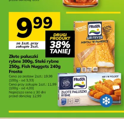 Steki rybne Frosta promocja w Hitpol