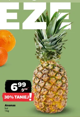 Ananas promocja w Netto