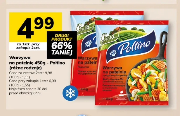 Warzywa na patelnię Poltino promocja w Hitpol