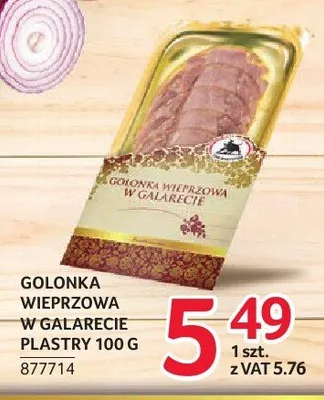 Golonka wieprzowa w galarecie plastry ZMB Białystok promocja w Selgros