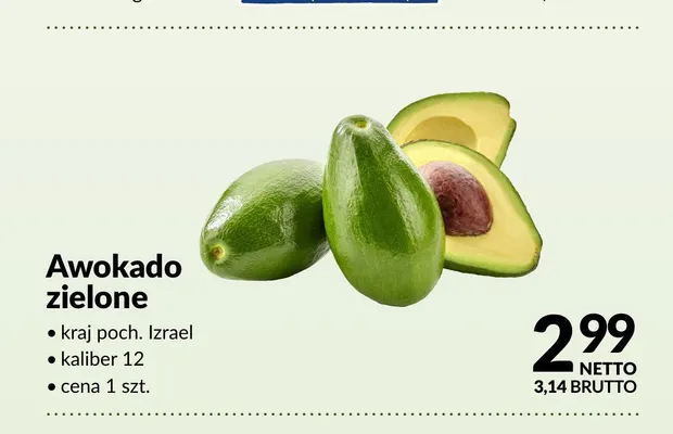 Awokado zielone promocja w Makro