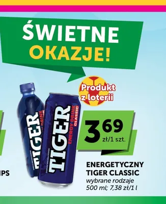 Napój energetyczny cranberry Delito promocja w Groszek